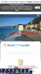 Mobile Screenshot of hotelcorallofinale.com